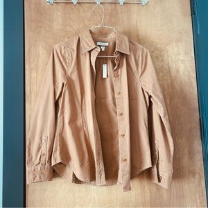 NEW Women’s Tan Button Up